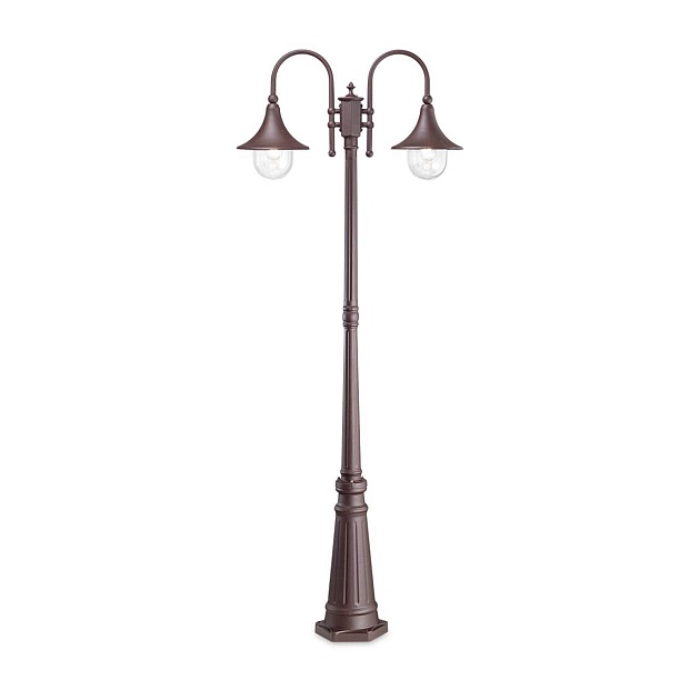 Садово-парковый светильник Ideal Lux Cima PT2 Coffee 246840 изображение 1 Садово-парковый светильник Ideal Lux Cima PT2 Coffee 246840 Фото № 1