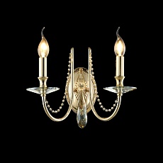 Бра Crystal Lux Victoria AP2 Gold/Amber 4