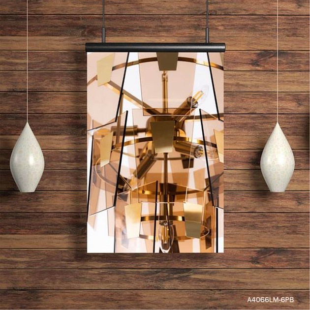 Подвесная люстра Arte Lamp Sophia A4066LM-6PB изображение 2 Подвесная люстра Arte Lamp Sophia A4066LM-6PB Фото № 2