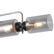 Потолочная люстра Illumico IL8249-6COU-79 BK CR 1