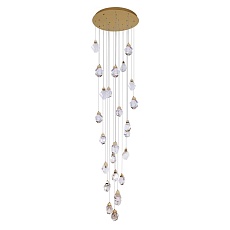 Подвесная светодиодная люстра Modelux ML.88971.25 GD