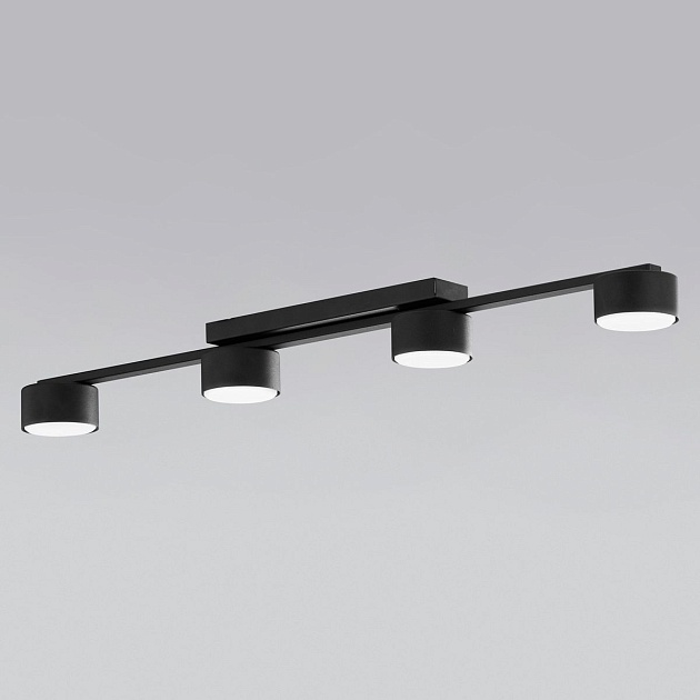 Потолочная люстра TK Lighting 6245 Dallas Black Фото № 1