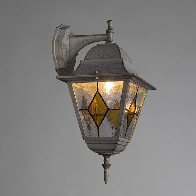 Уличный настенный светильник Arte Lamp Berlin A1012AL-1WG изображение 4 Уличный настенный светильник Arte Lamp Berlin A1012AL-1WG Фото № 4