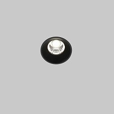 Встраиваемый светодиодный светильник Maytoni Round DL058-7W4K-TRS-B 1