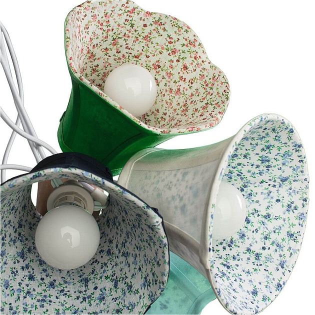 Подвесная люстра Arte Lamp Provence A9211SP-7WH Фото № 4