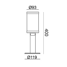Уличный светильник Escada Urban 30003G/01 1