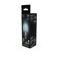 Лампа светодиодная Gauss E14 5W 4100K прозрачная 103801205 2