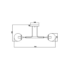 Потолочная люстра Vele Luce Intenso VL1413L06 4