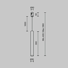 Трековый светильник Maytoni Technical TR155-1-5W4K-PT 1