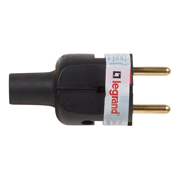 Вилка 2К Legrand Helium 050181 изображение 1 Вилка 2К Legrand Helium 050181 Фото № 1