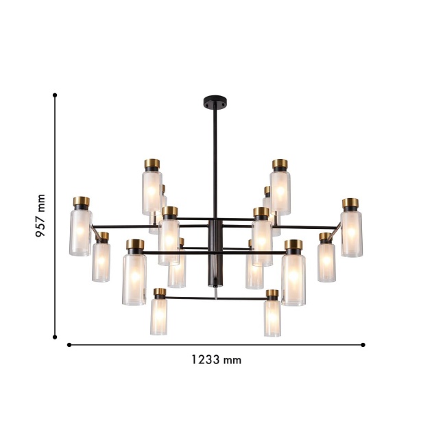 Подвесная люстра Favourite Slank 4482-16P Фото № 2