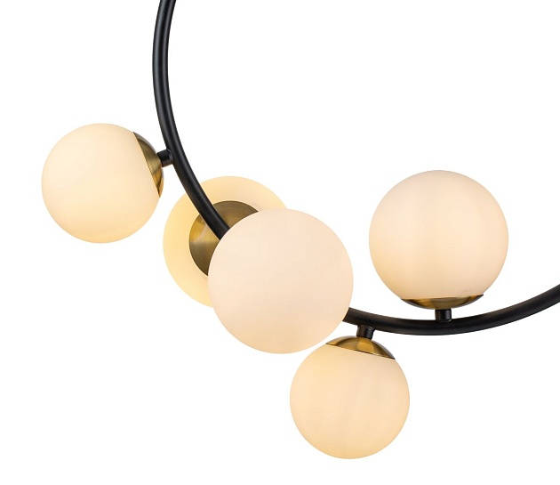 Подвесная люстра Indigo Nuvole 11002/6P Black V000088 Фото № 4