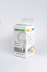 Светодиодная лампа LEDS POWER A60 E27 15Вт 4000К 006659