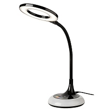 Светильник General GLTL-024-B 8вт 530лм rgb черный + сенс вкл, 3 шага диммир, 3 ур яркости (1/8)