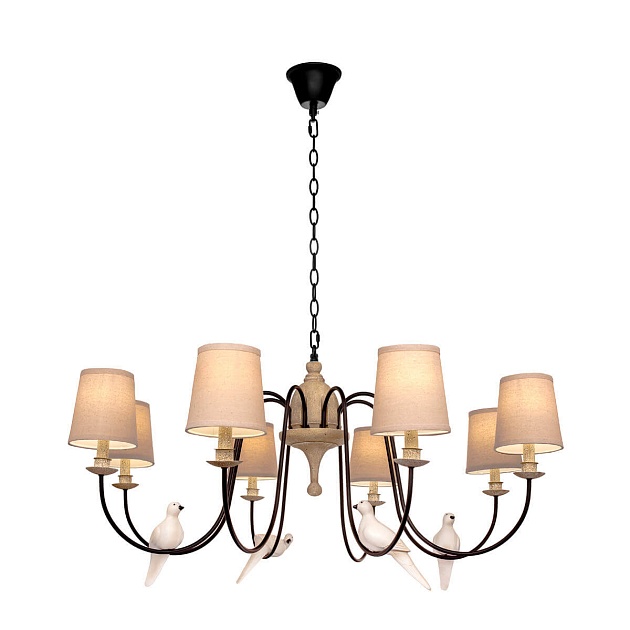Подвесная люстра Loft IT Birds Loft1029A-8 Фото № 1