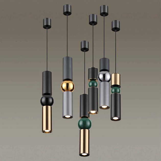 Подвесной светодиодный светильник Odeon Light L-vision Sakra 4072/5L Фото № 3