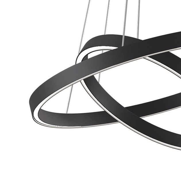 Подвесной светодиодный светильник Maytoni Rim MOD058PL-L55BK Фото № 3