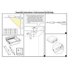 Встраивамое светодиодное окно Mantra BLUE SKY 9093 1