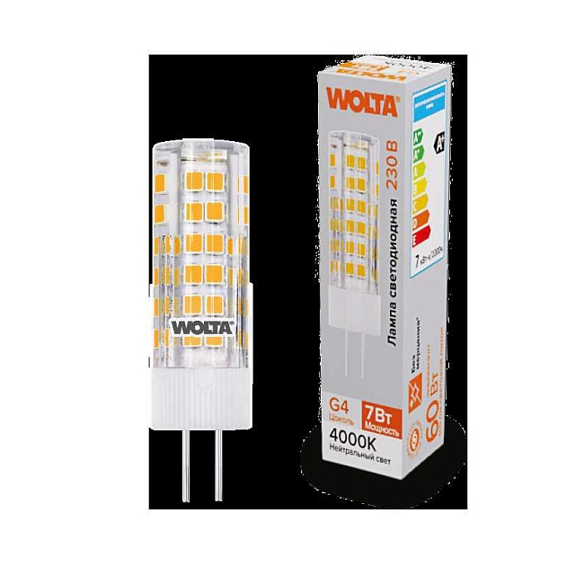 Светодиодная лампа WOLTA WSTD-JC-220V7W4KG4-C изображение 1 Светодиодная лампа WOLTA WSTD-JC-220V7W4KG4-C Фото № 1