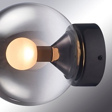 Бра iLedex Aura 8615W-1S BK-SM 2