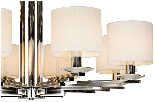 Потолочная люстра iLamp City DJ0608 CR изображение 3 Потолочная люстра iLamp City DJ0608 CR Фото № 3