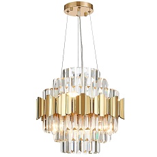 Подвесная люстра Natali Kovaltseva Ruby 81442/6C Gold