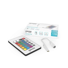 Контроллер RGB для светодиодной ленты Gauss Basic LED 12V 72W BT610 2