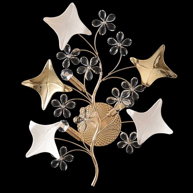 Настенный светильник Crystal Lux LETISIA AP3 GOLD Фото № 3