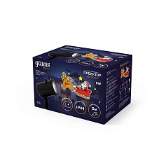 Светодиодный проектор Gauss Holiday HL090 4