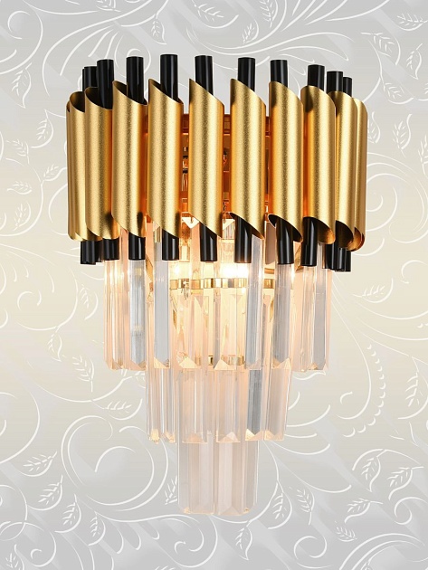 Настенный светильник Natali Kovaltseva Darian 76017/2W Gold Фото № 4