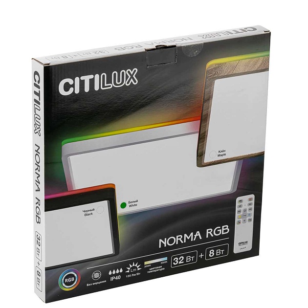 Потолочный светодиодный светильник Citilux Norma CL749K300 изображение 3 Потолочный светодиодный светильник Citilux Norma CL749K300 Фото № 3