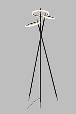 Торшер Alfa Light F3924-60 black+gol d 44W 60*H170