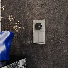 Терморегулятор электронный Voltum S70 с индикацией и датчиком, для теплого пола, (кашемир) VLS070103 5