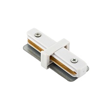 Соединитель General G-1-TT-I-IP20-W 1-фазный для встраиваемого шинопровода прямой внутренний белый