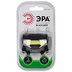 Налобный светодиодный фонарь ЭРА от батареек 110 лм GB-501 Б0027817 3