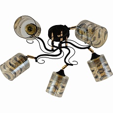 Потолочная люстра Reluce 11313-0.3-05 BK+FGD 1