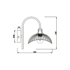 Бра Vele Luce Gorgon VL5387W01 4