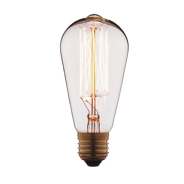 Лампа накаливания E27 60W прозрачная 1008 изображение 1 Лампа накаливания E27 60W прозрачная 1008 Фото № 1