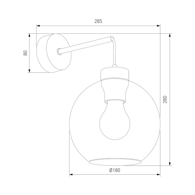 Бра TK Lighting 10243 Cubus Фото № 2