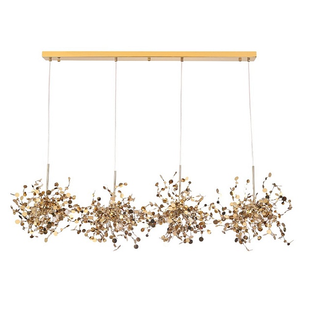 Подвесной светильник Crystal Lux GARDEN SP3х4 L1600 GOLD изображение 1 Подвесной светильник Crystal Lux GARDEN SP3х4 L1600 GOLD Фото № 1
