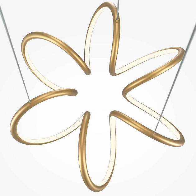 Подвесной светодиодный светильник Maytoni Curve MOD241PL-L60BSK Фото № 6