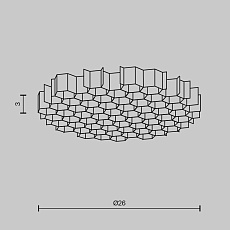 Светофильтр Maytoni Technical Wise HoneyComb-D26 2