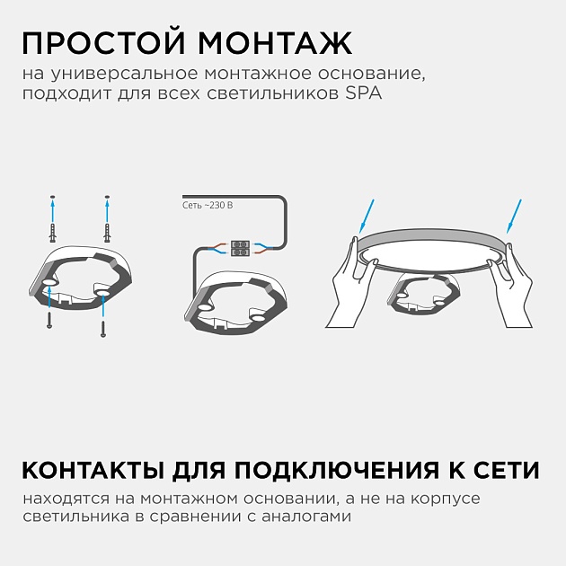 Накладной светильник Apeyron 18-145 изображение 11 Накладной светильник Apeyron 18-145 Фото № 11