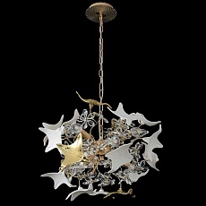 Подвесная люстра Crystal Lux LETISIA SP9 GOLD 3