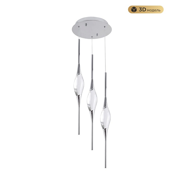 Подвесной светодиодный светильник Modelux Modestyle MS.88921.3 CH Фото № 1