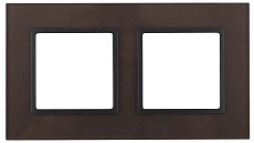 Рамка 2-постовая ЭРА Elegance 14-5102-13 Б0034493