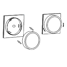 Потолочный светодиодный светильник Crystal Lux CLT 523C170 WH 2