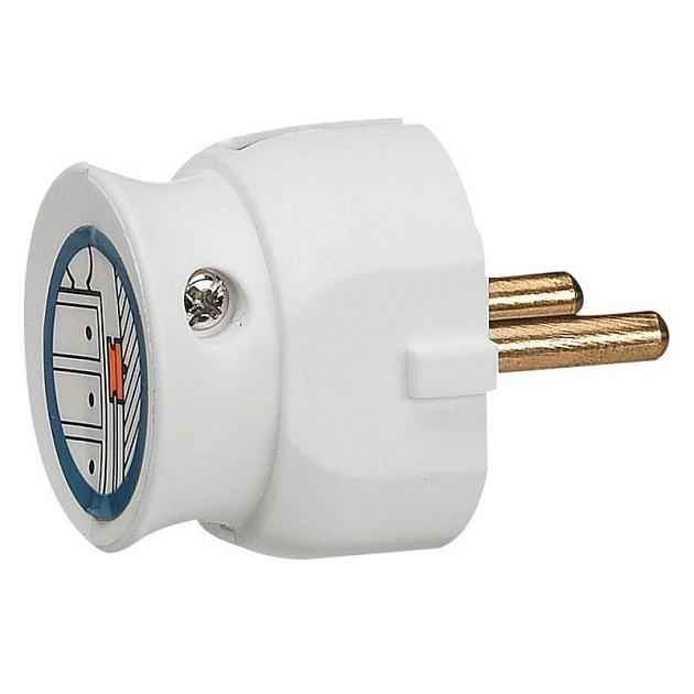 Вилка 2К Legrand Helium 050183 изображение 1 Вилка 2К Legrand Helium 050183 Фото № 1