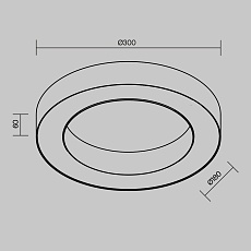 Потолочный светильник Maytoni Technical C093CL-24W4K-B 4