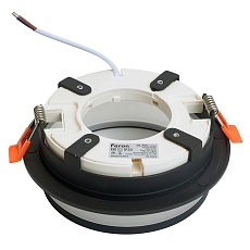 Светильник встраиваемый Feron DL700  потолочный GX70 черный круг 51094 2